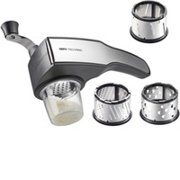 Trommelreibe PECORINO mit 3 Schneidtrommeln und Auffangbehälter