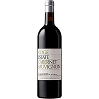 Ridge Vineyards : Estate Cabernet Sauvignon