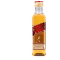 Johnnie Walker Red Label Miniatur PET-Flasche 0,050 L/ 40.0% vol