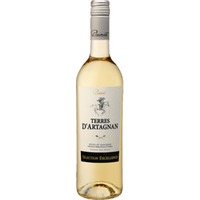 Terres d'Artagnan Blanc, Côtes de Gascogne IGP, Südwestfrankreich, 2024, Weißwein