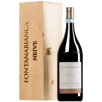 "Brunet" Barbera d'Alba Superiore DOC MAGNUM Original-Holzkiste