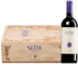 "Sette" Rosso Toscana IGT (BIO)  Original-Holzkiste 