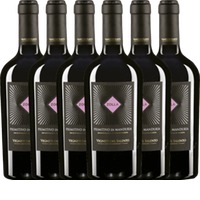 6er Vorteils-Weinpaket - Zolla Primitivo di Manduria DOP - Vigneti del Salento