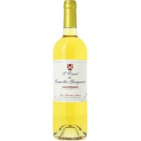 L'Ouest de Lamothe Guignard Sauternes AOP - Château Lamothe-Guignard
