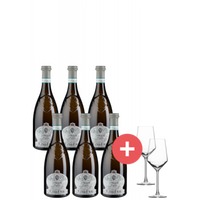 6er-Paket Lugana Ca dei Frati + Schott-Zwiesel Gläser - Weinpaket