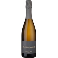 Dreissigacker Riesling Sekt, Brut, Rheinhessen, Rheinhessen, 2021, Schaumwein