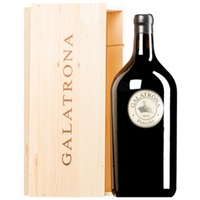 "Galatrona" Merlot Val d'Arno di Sopra DOC (BIO) Doppel-MAGNUM Original-Holzkiste