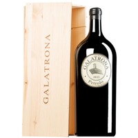 "Galatrona" Merlot Val d'Arno di Sopra DOC (BIO) METHUSALEM 6 Liter Original-Holzkiste