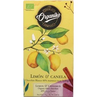 Weiße Schokolade mit Zitrone und Zimt Limón & Canela, 40% Kakaobutter