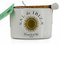 Sal de Ibiza Isla Blanca Tontöpfchen Fleur de Sel, 140-g-Topf