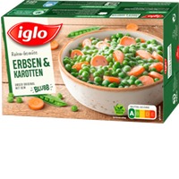Iglo Rahmgemüse Erbsen & Karotten