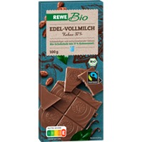 REWE Bio Edelvollmilch-Schokolade
