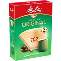Melitta Filtertüten 102 naturbraun Aroma 80 Stück