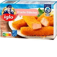 Iglo Lachs-Stäbchen , 8 Stück