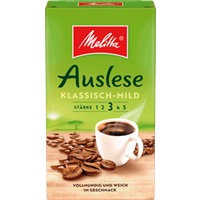 Melitta Auslese Klassisch-Mild Filterkaffee gemahlen