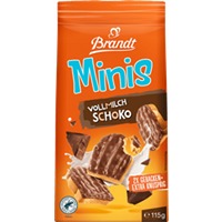 Brandt Minis Vollmilch Schoko Zwieback