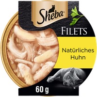 Sheba Schale Filets Natürliches Huhn