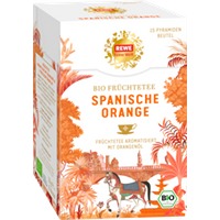 REWE Feine Welt Bio Früchtetee Spanische Orange , 15 Beutel