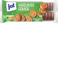 ja! Haselnuss Gebäck mit Cremefüllung