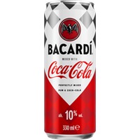 Bacardi Rum und Coca-Cola