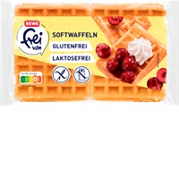 REWE frei von Softwaffeln Gluten & Laktosefrei