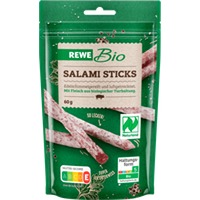 REWE Bio Salamisticks classic