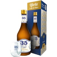 Licor 35 Pastel de Nata Likör Gift Pack mit Glas 700ml