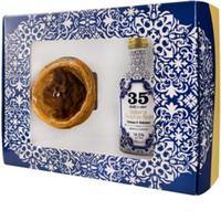 Licor 35 Pastel de Nata Likör Gift Pack Mini 5cl + Exklusiver Porzellanbecher