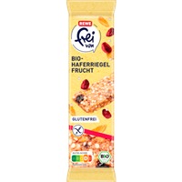 REWE frei von Bio Haferriegel Frucht glutenfrei