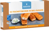 Followfish MSC Fischstäbchen in Bio-Knusperpanade