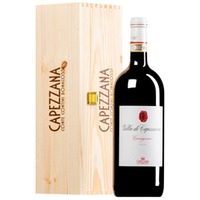"Villa di Capezzana" Rosso Carmignano DOCG (BIO) MAGNUM Original-Holzkiste