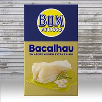 Bom Petisco - Bacalhau in Olivenöl und Knoblauch