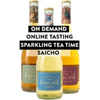 Sparkling Tea Time – On Demand Online Tasting Saicho