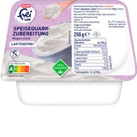 REWE frei von Speisequarkzubereitung Magerstufe laktosefrei