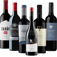 Einmal mit Rotwein um die Welt – 6x Genießerpaket für den Kaminabend