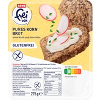 REWE frei von Pures Korn Brot glutenfrei