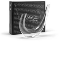 Gabriel Glas Weindecanter Alpha Gold Edition