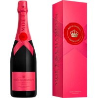 Etui 1 flasche Moët & Chandon Imperial Pink Edición Limitada Geschenk