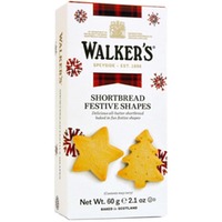 Shortbread Walkers Festive Shapes 60 gr
