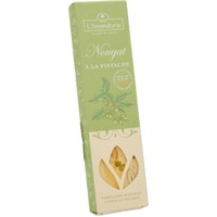 Weißer Nougat mit Pistazien