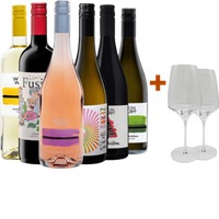 Kennenlern-Paket + 2 Gläser - Weingut Weinwurm