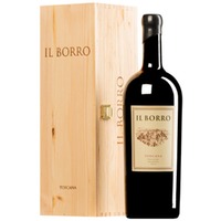"Il Borro" Rosso Toscana IGT (BIO) MAGNUM Original-Holzkiste