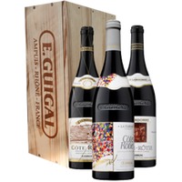 Trilogie Guigal - La Landonne - La Turque - La Mouline - Holzkiste - E. Guigal