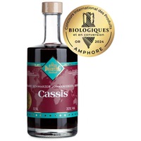 Destillerie Dwersteg, Cassis Schwarzer Johannisbeer Liqueur, 20%, 0,5l   bio