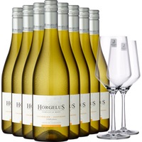Horgelus Blanc im 8er-Vorratspaket + 2er-Set Zwiesel Glas »PURE« GRATIS