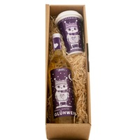 Paket GERDA´S Demeter Glühwein Weiß & Thermoporzellanbecher