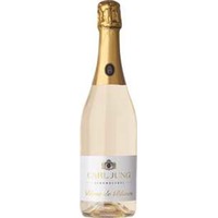 Blanc de Blanc Chardonnay - Schäumendes Getränk aus entalkoholisierten Wein -