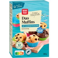 REWE Beste Wahl Duo-Muffins Backmischung 335g