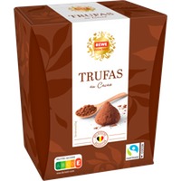 REWE Feine Welt Trufas Trüffelspitzen au Cacao
