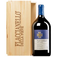"Flaccianello della Pieve" Colli Toscana Centrale IGT (BIO) Doppel-MAGNUM Original-Holzkiste